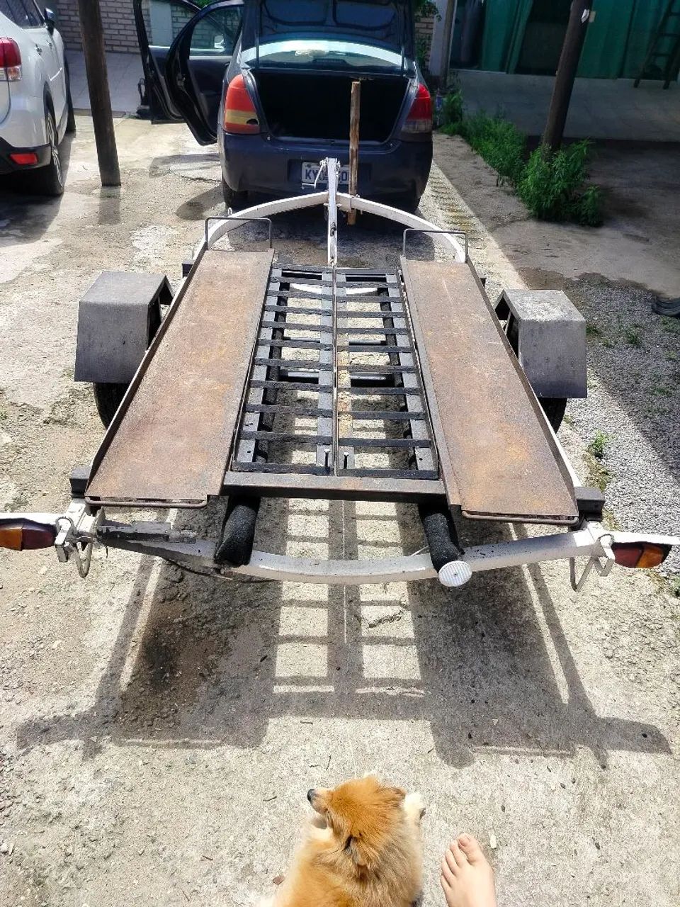 Carretinha reboque multiuso jet ski mini buggy - Foto 5