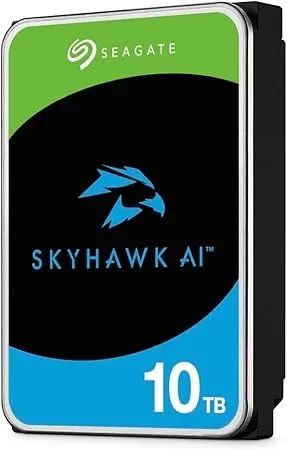 HD Para CFTV Seagate Skyhawk AI Surveillance 10TB SATA6 7200RPM 256MB 3,5" - Foto 3