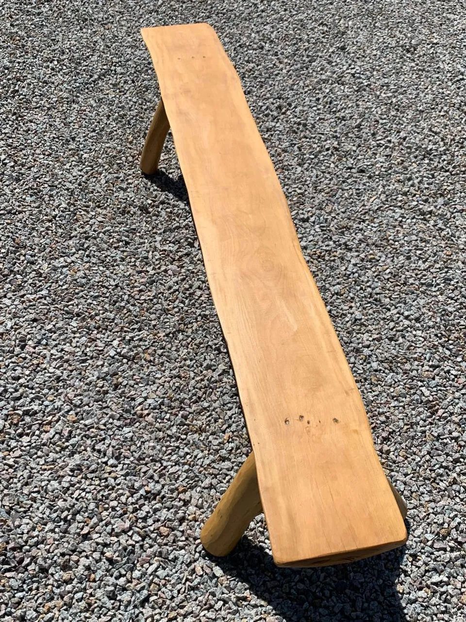 Banco para trews lugares , rústico 