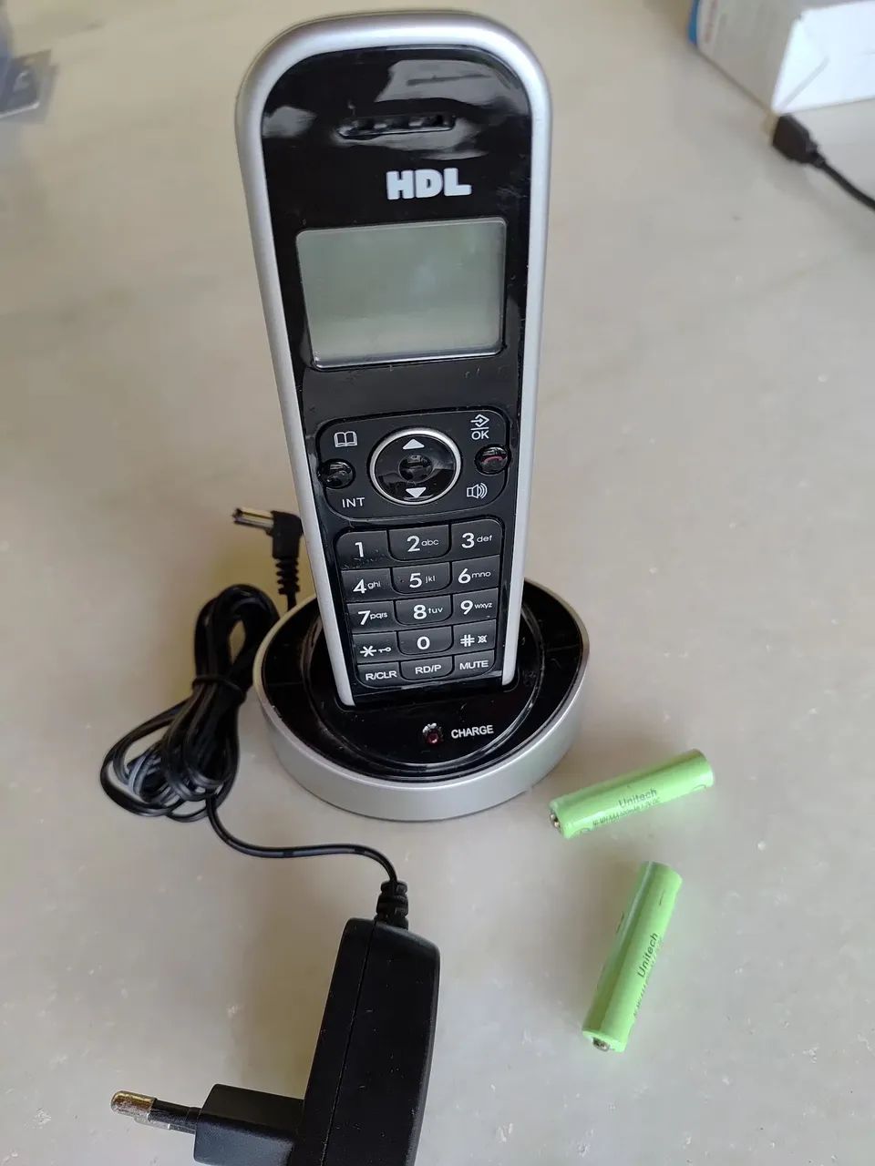 Kit with 2 HDL Cordless Phones - Base + Chargers + Batteries - Working
64294633941890122