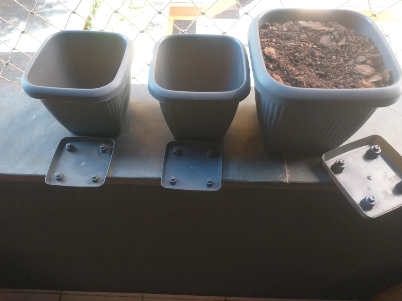 Conjunto vasos anti dengue