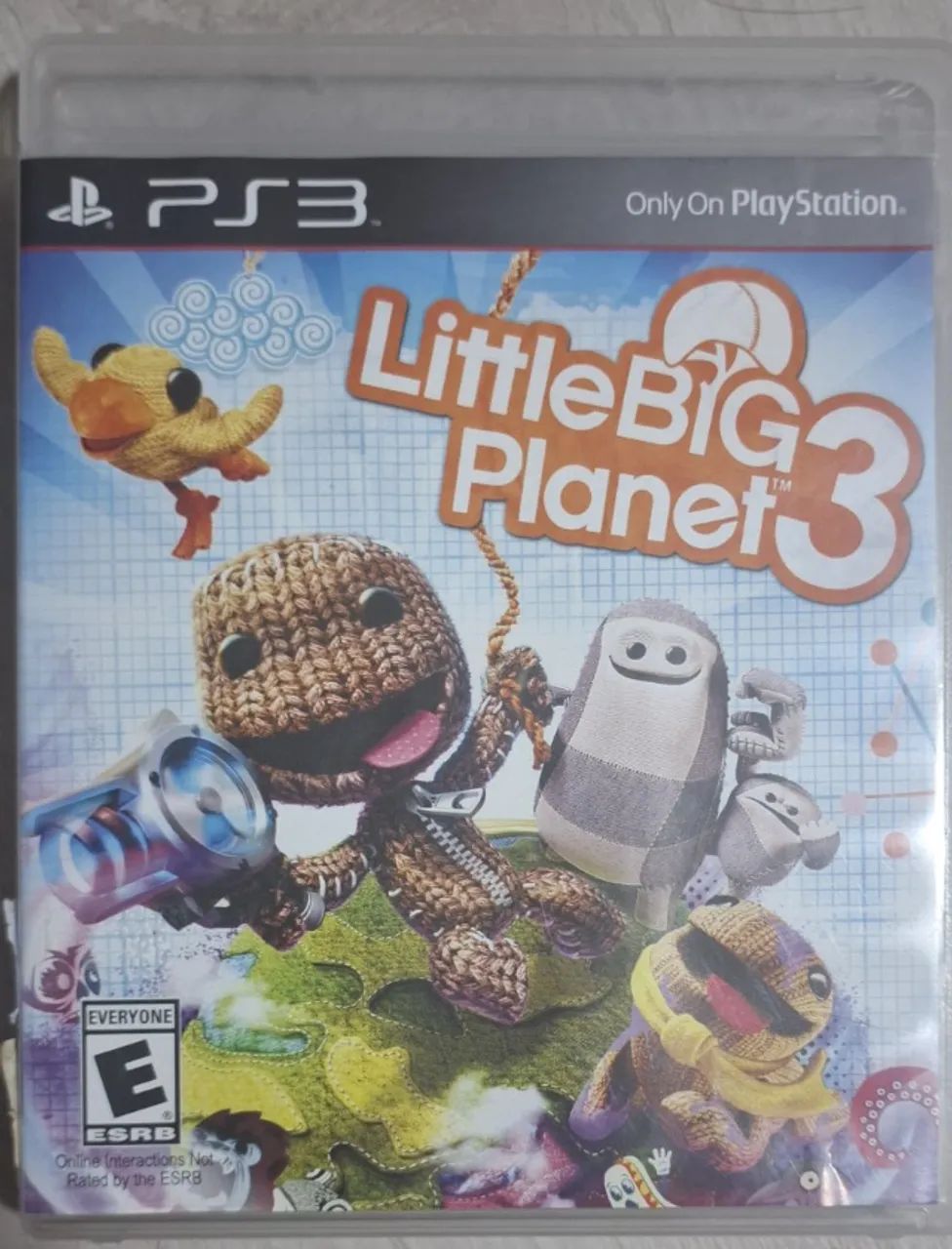 Little Big Planet 3 MÍDIA FÍSICA (Jogo PS3 - Playstation 3)  Plataforma de quebra-cabeça, 
