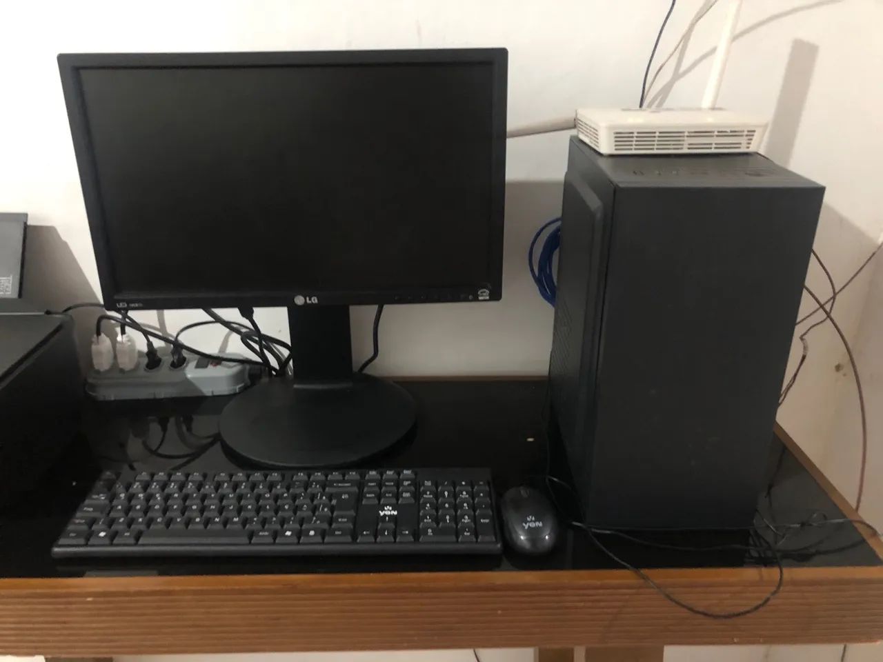 Computador Completo com Monitor LG