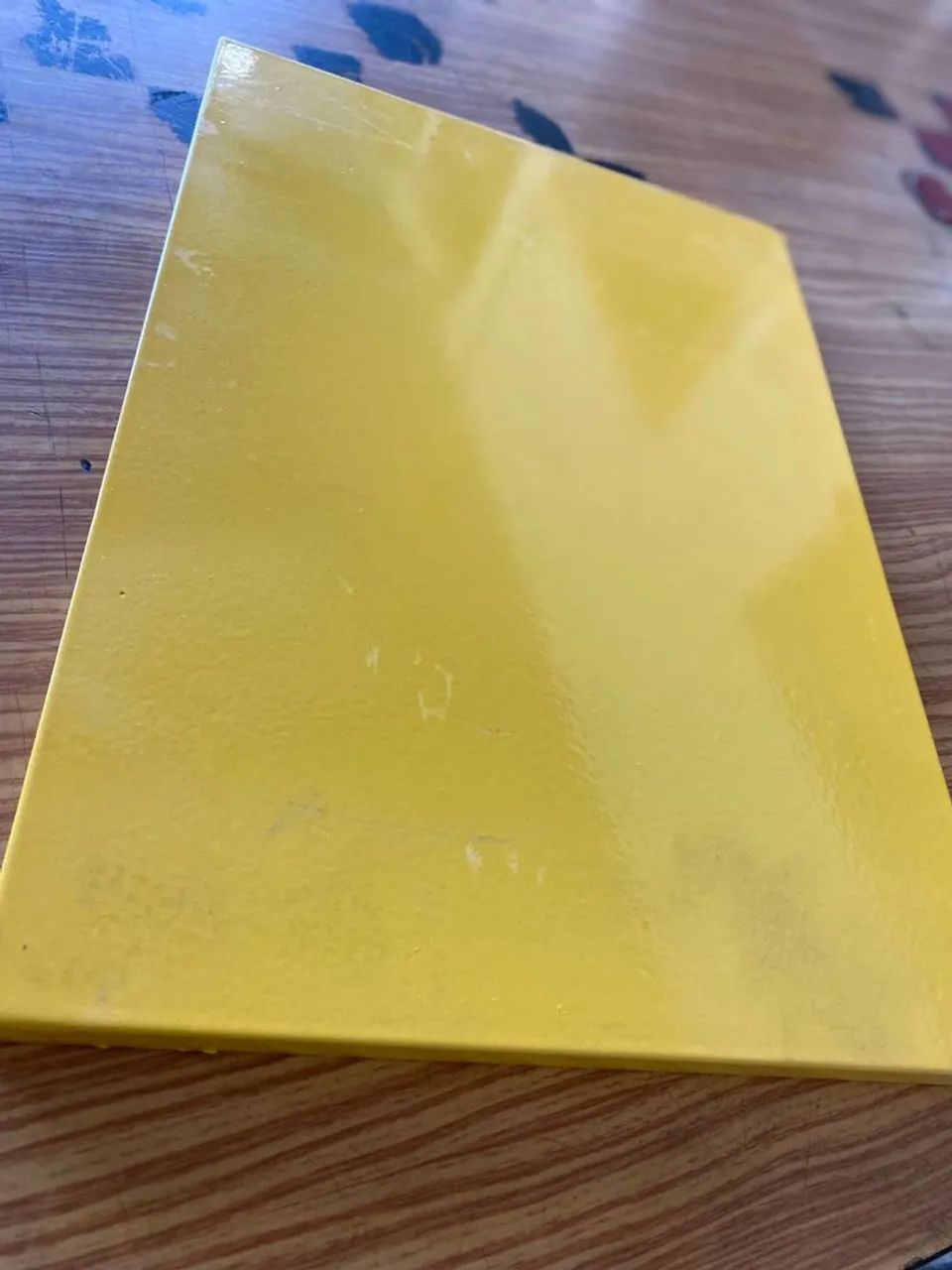 Chapa de aço 38cm x 27cm x 5/8pol