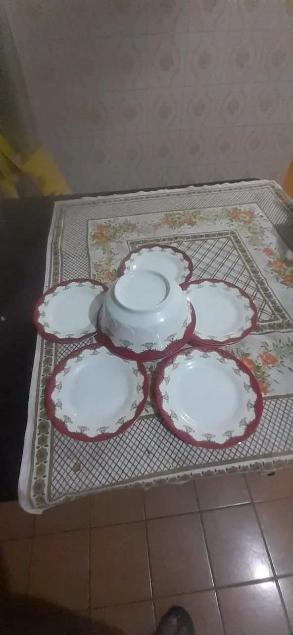 kit 6  pires  de  sobremesa e 1 vasilha  média marca Dynasty - Foto 3