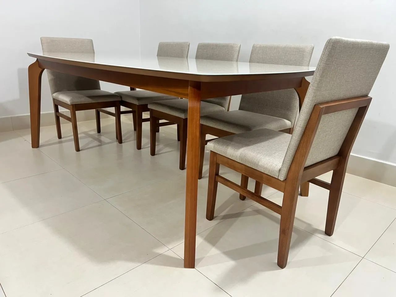 Mesa nova de madeira  - Foto 4
