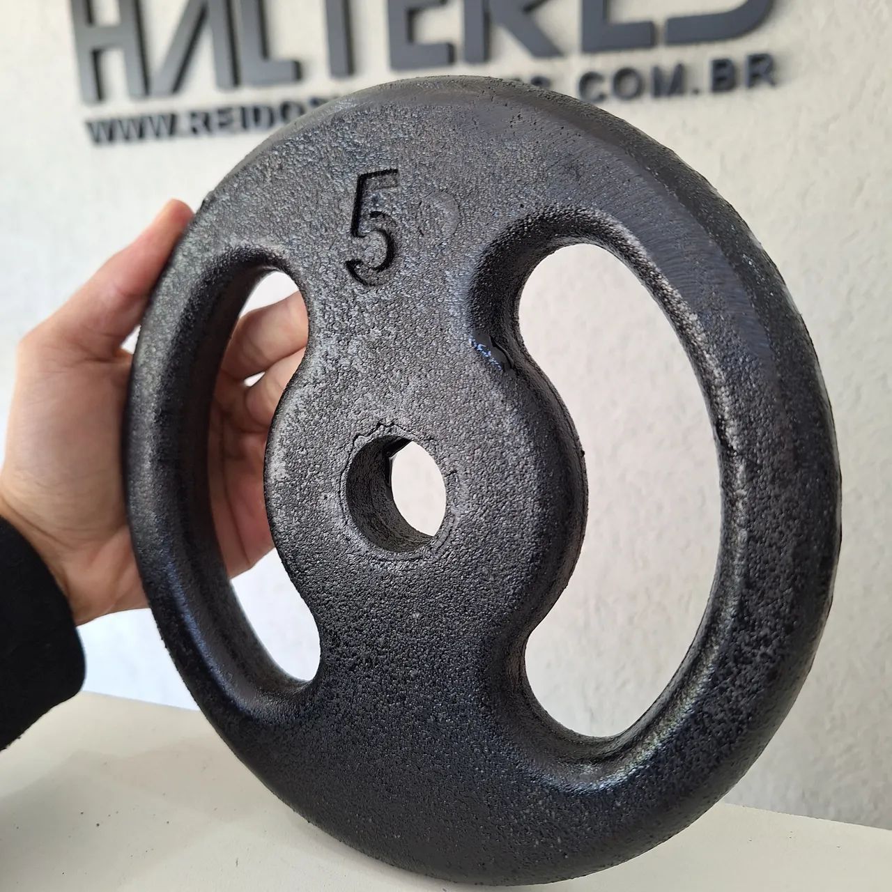 Anilha Pintada de 5KG Musculação por R$ 59,95 cada - Foto 3