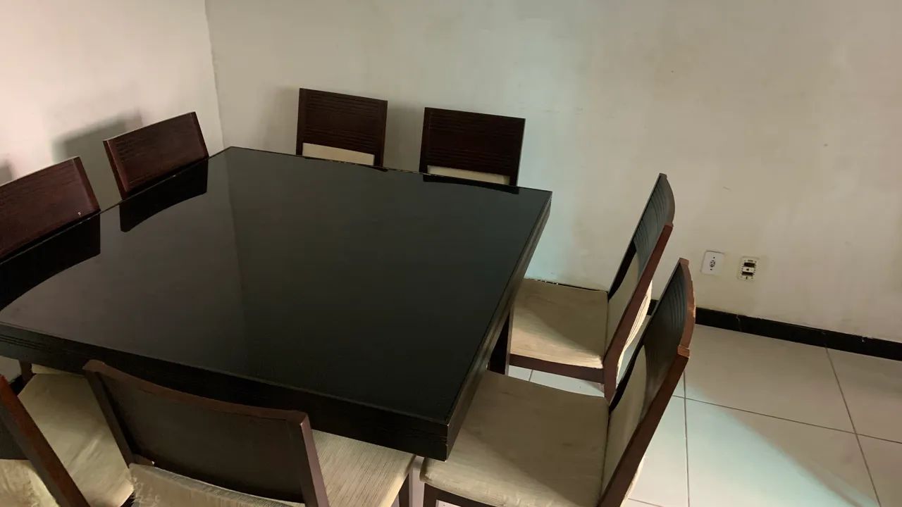 Square table with 8 chairs64294099766787120