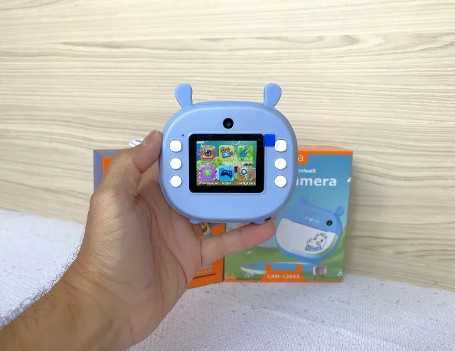 Câmera Infantil com Impressão Instantânea (Azul) - Foto 2