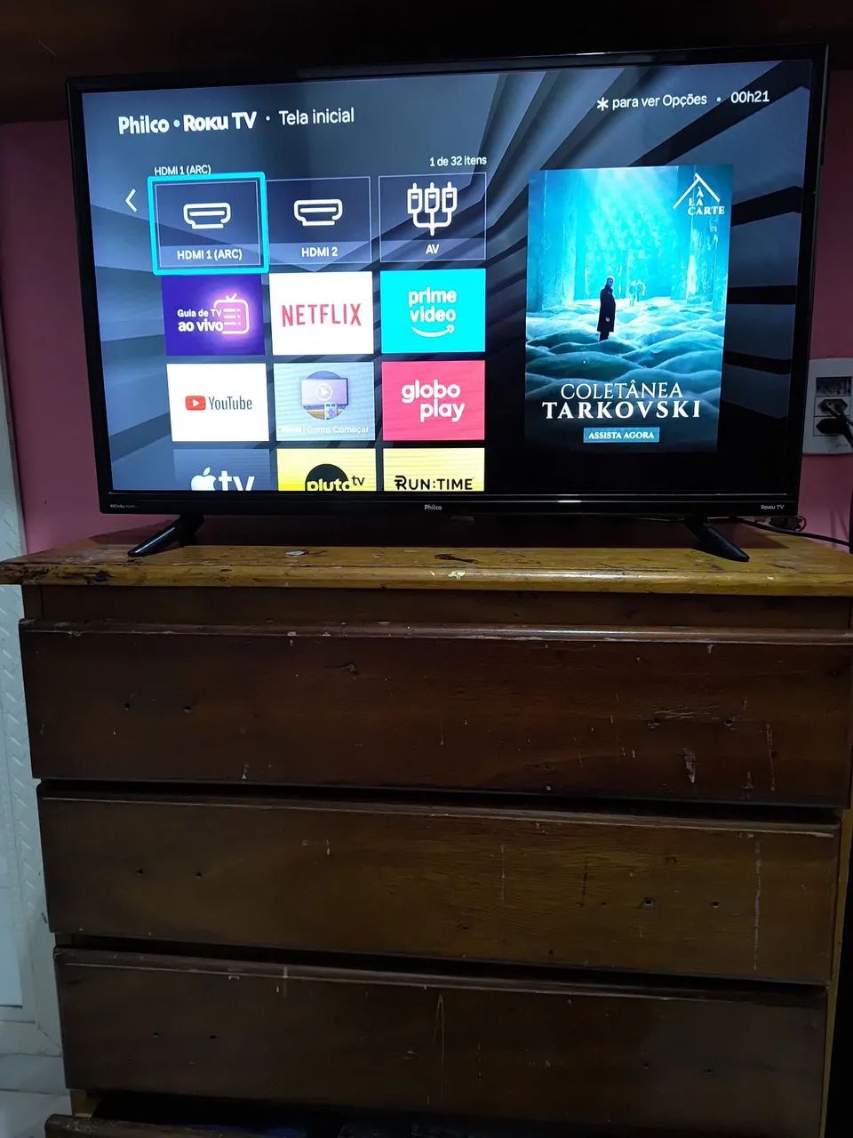 TV smart Philco roku