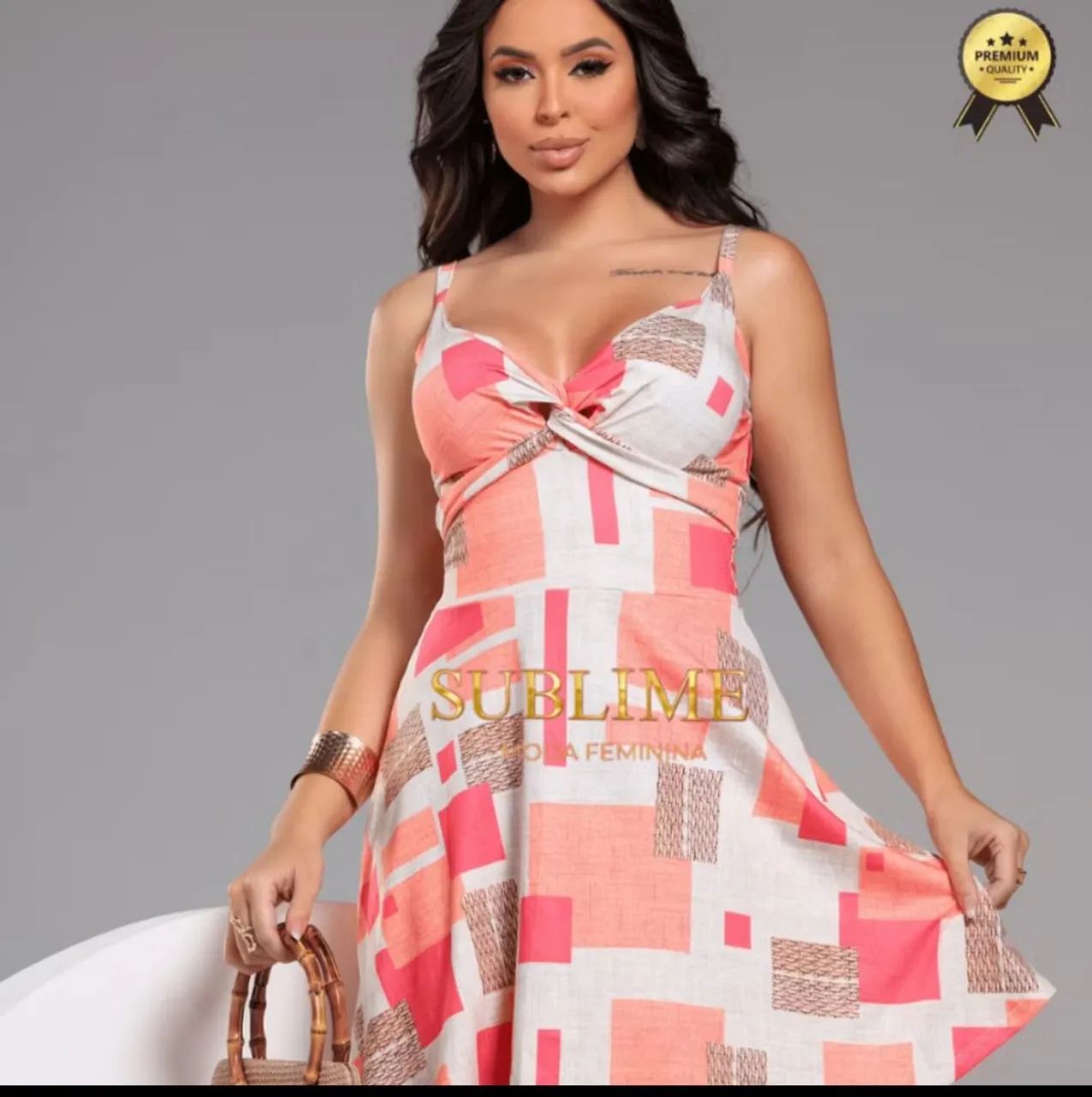 Vestido Estampado GEOMÉTRICO M/G