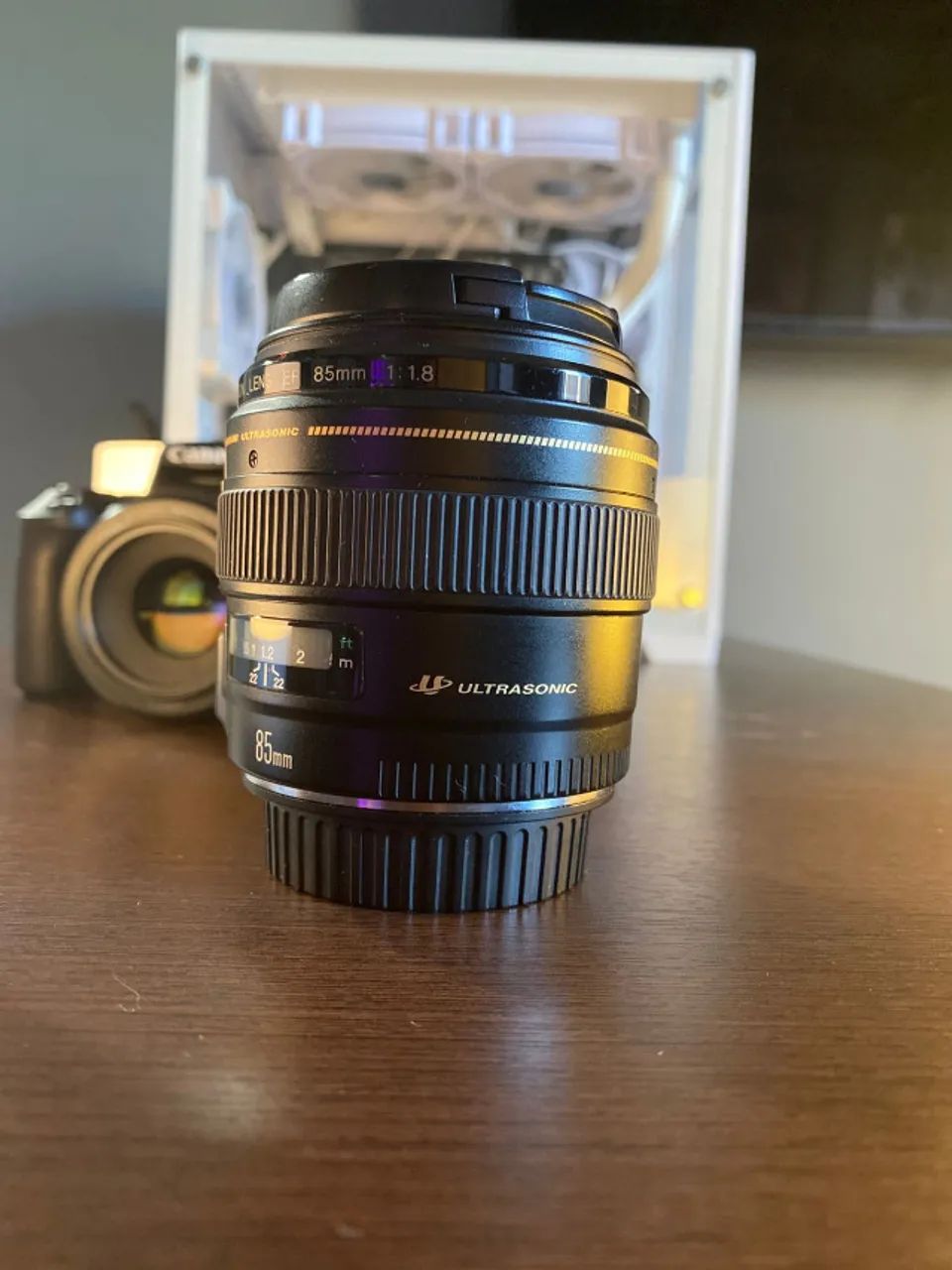 Camera Canon 250D (SL3) 4k, + Lente 24 - 105mm, 85mm e 50mm - Foto 5