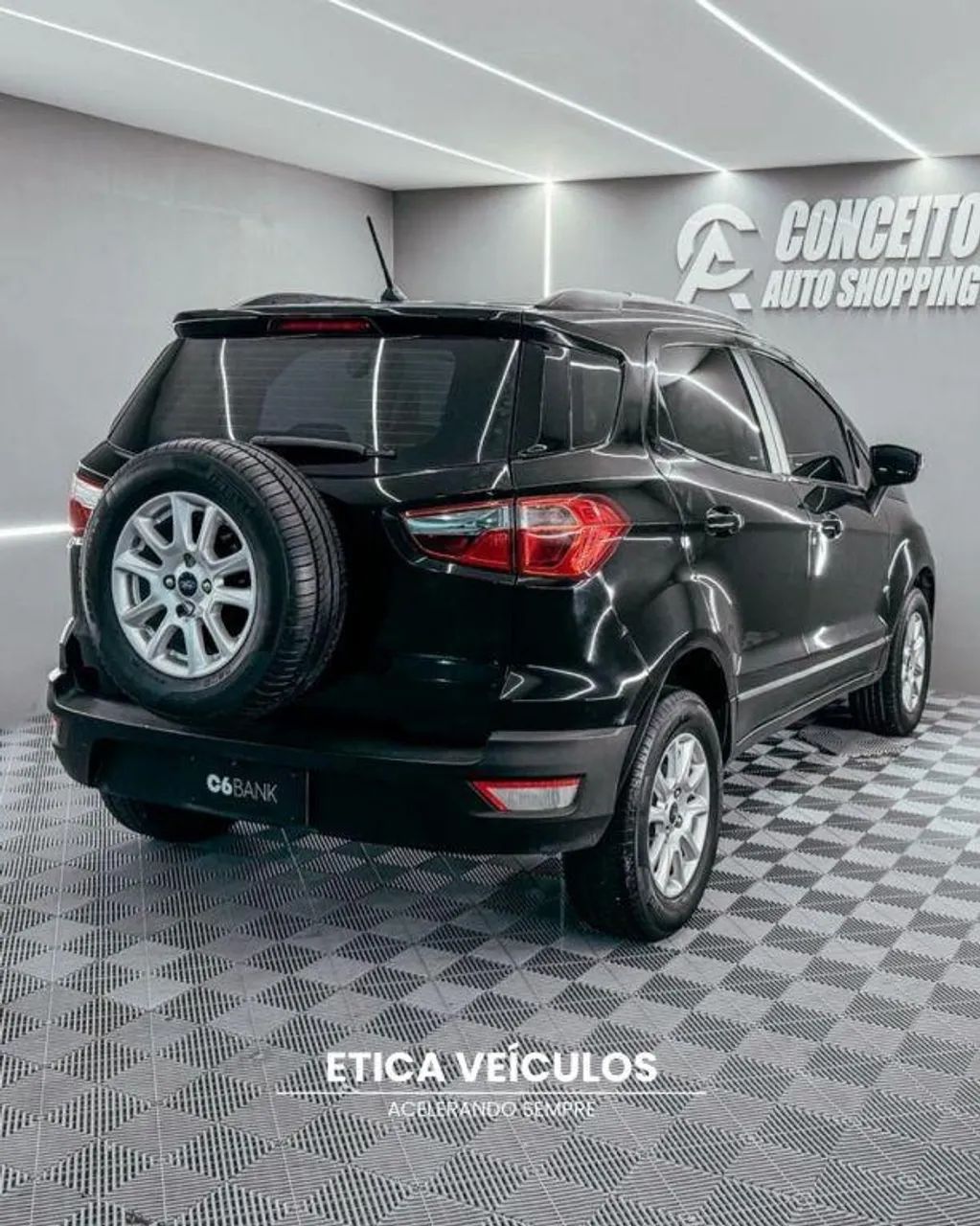 Ford Ecosport Se 1.5 Flex Automático 2020 Preto - Foto 4