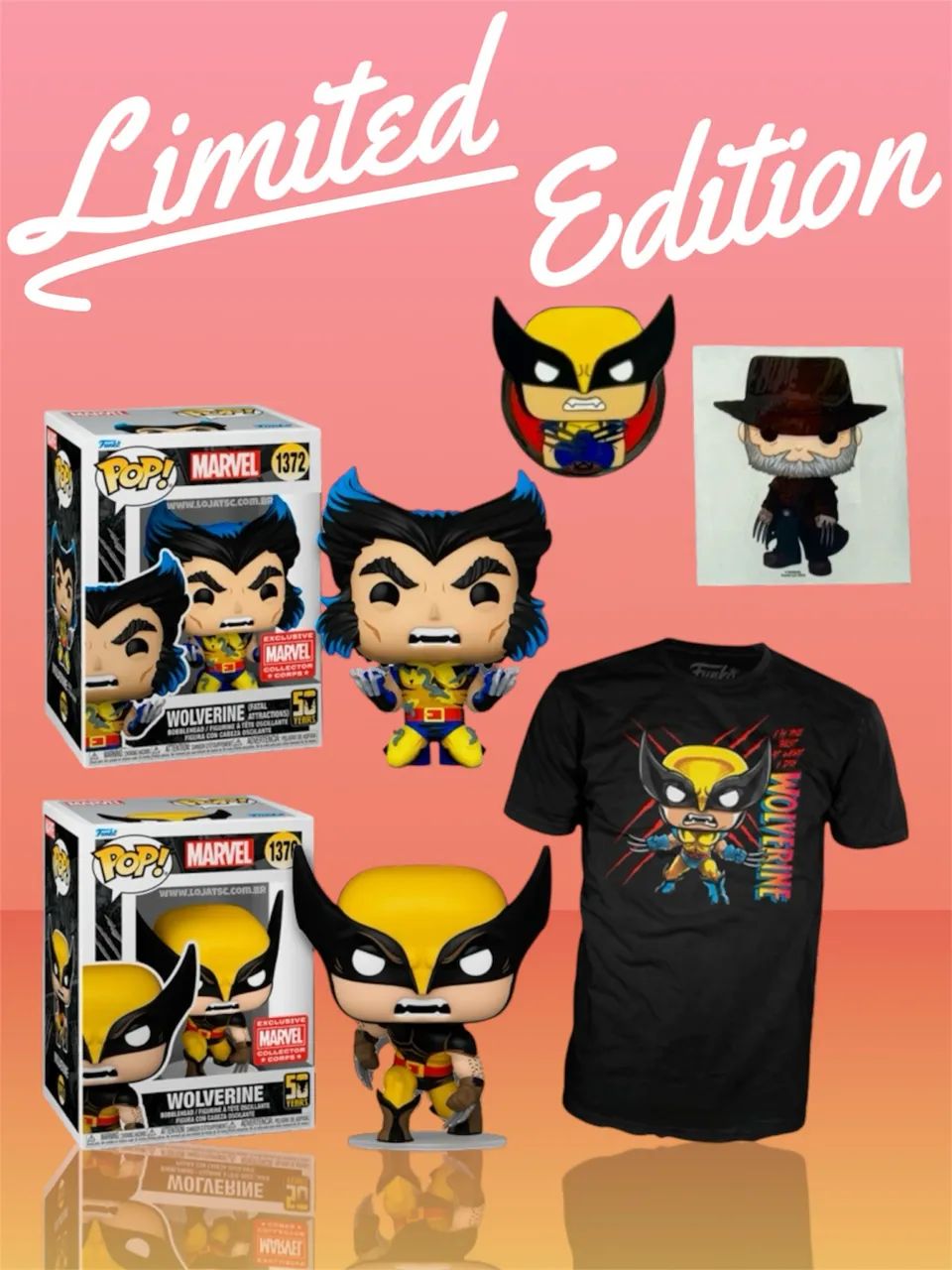 Box Wolverine Funko Pop 