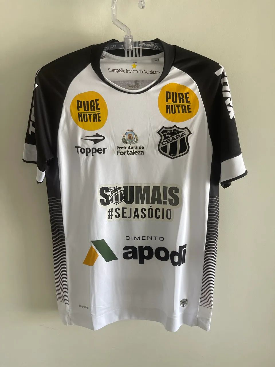 Camisa do Ceará usada em Jogo.