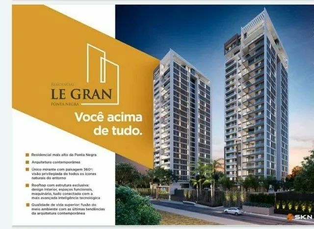 Le Gran Ponta Negra/ Lançamento na Melhor e Mais Valorizada Região de Manaus