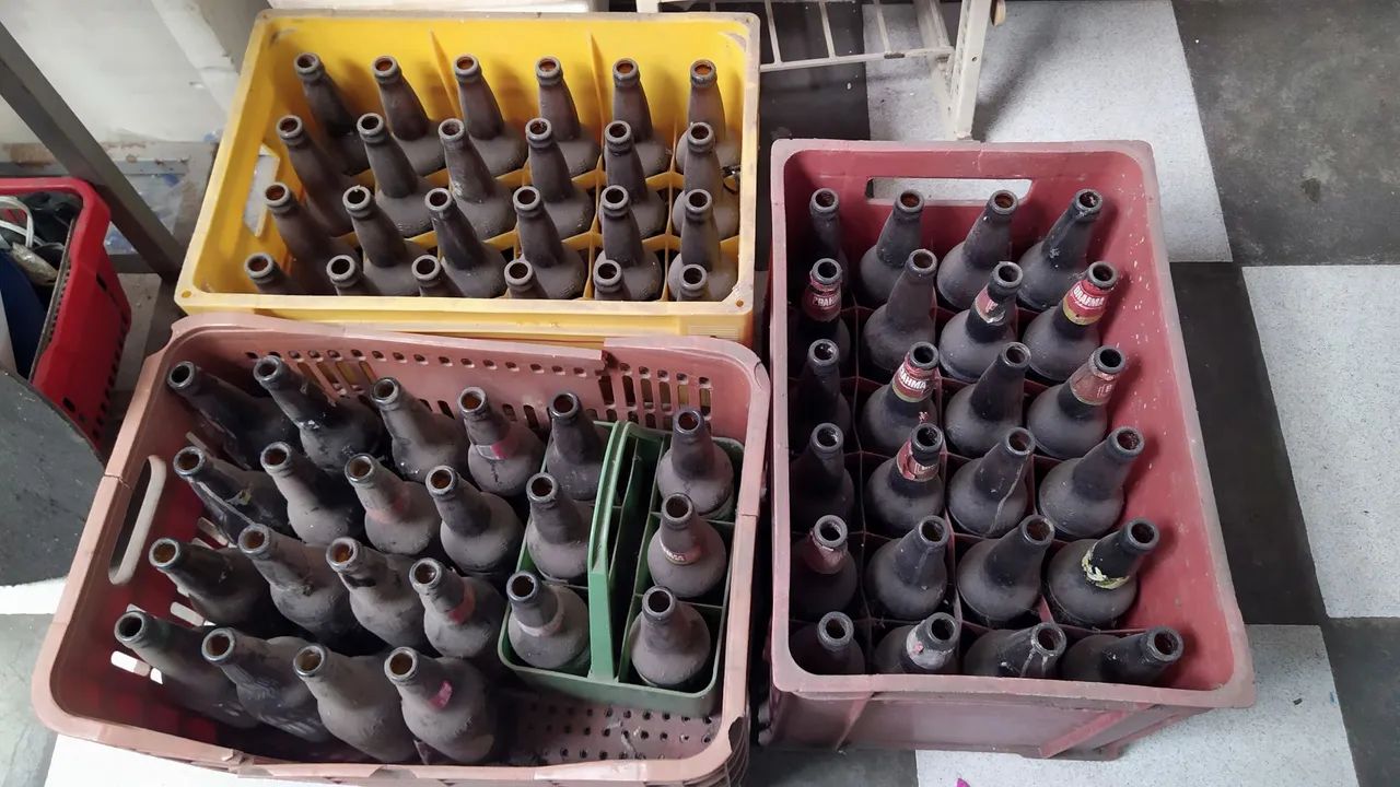 Engradados e cascos 600ml