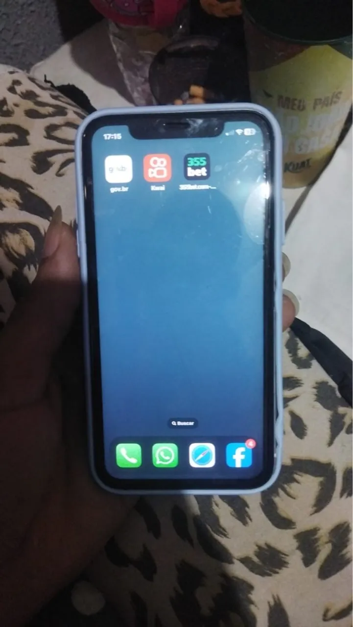 iPhone usado mais está novo funcionando perfeitamente,bateria 100%
