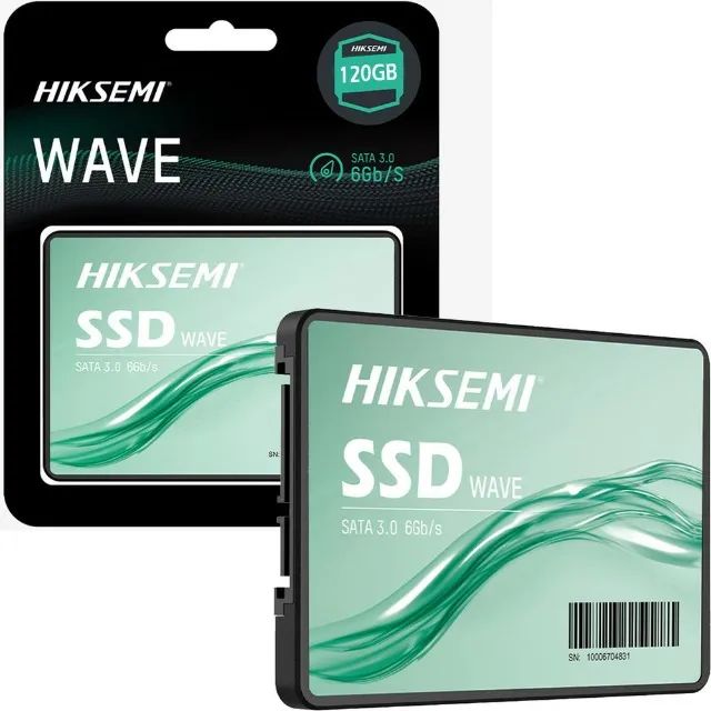 Ssd 120gb Hiksemi Wave 2.5  Sata 3.0 6gb s - Hs-ssd-wave(s) 120g (Entrega Grátis)