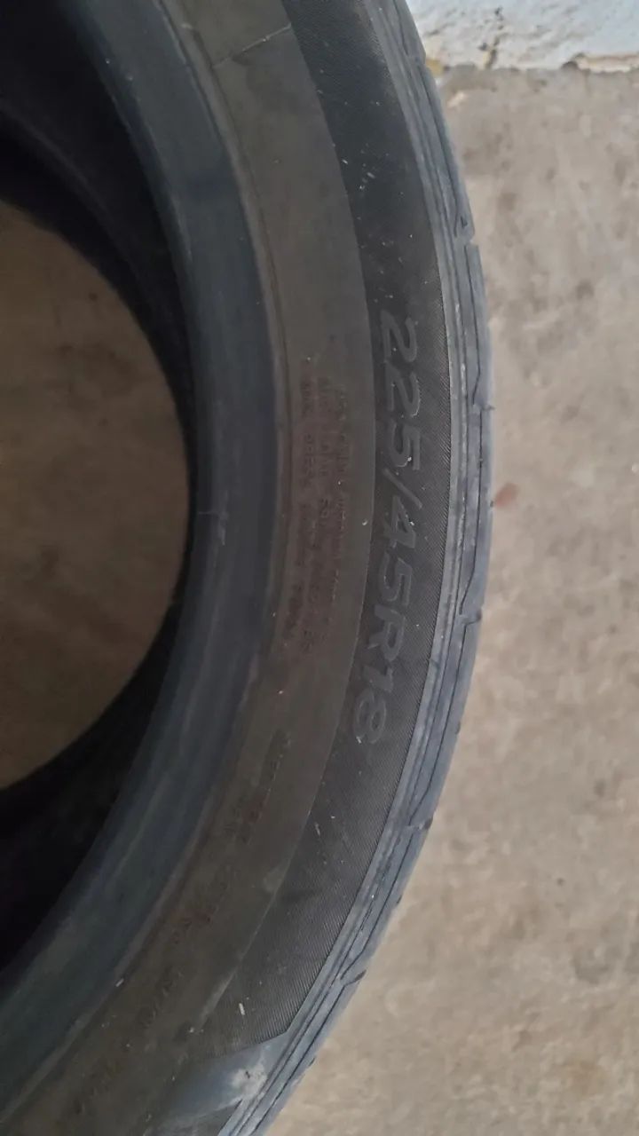 3 PNEUS HANKOOK ARO 18 225/45 RUNFLAT - Foto 4