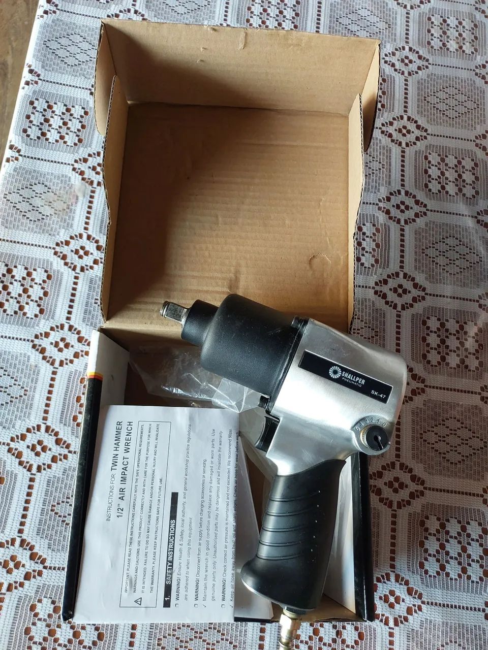 Chave de impacto pneumatica 1/2 shallper - Outros itens para agro