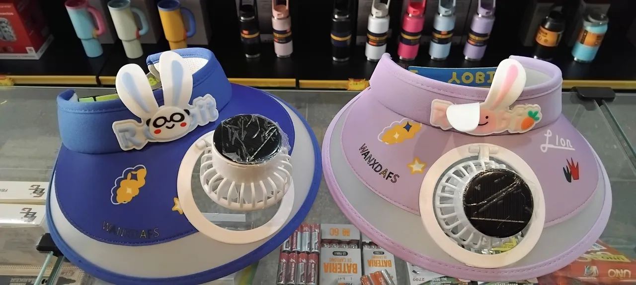 Viseira infantil com ventilador solar  - Foto 3
