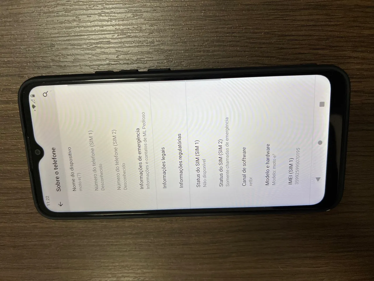 Motorola MOTO E7
