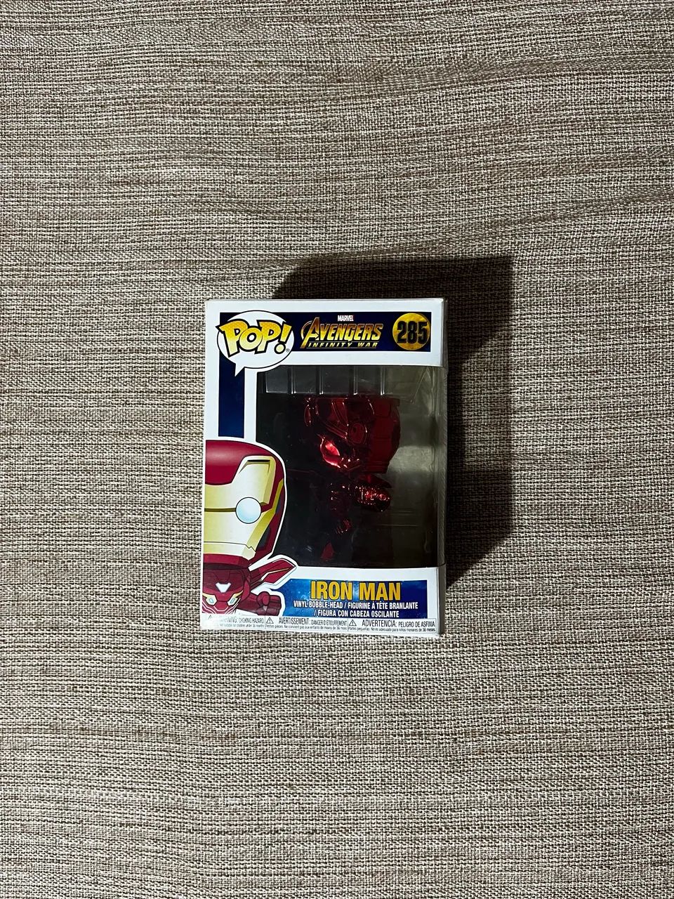 Funko Pop! Marvel Iron Man Tony Stark Homem de Ferro 285