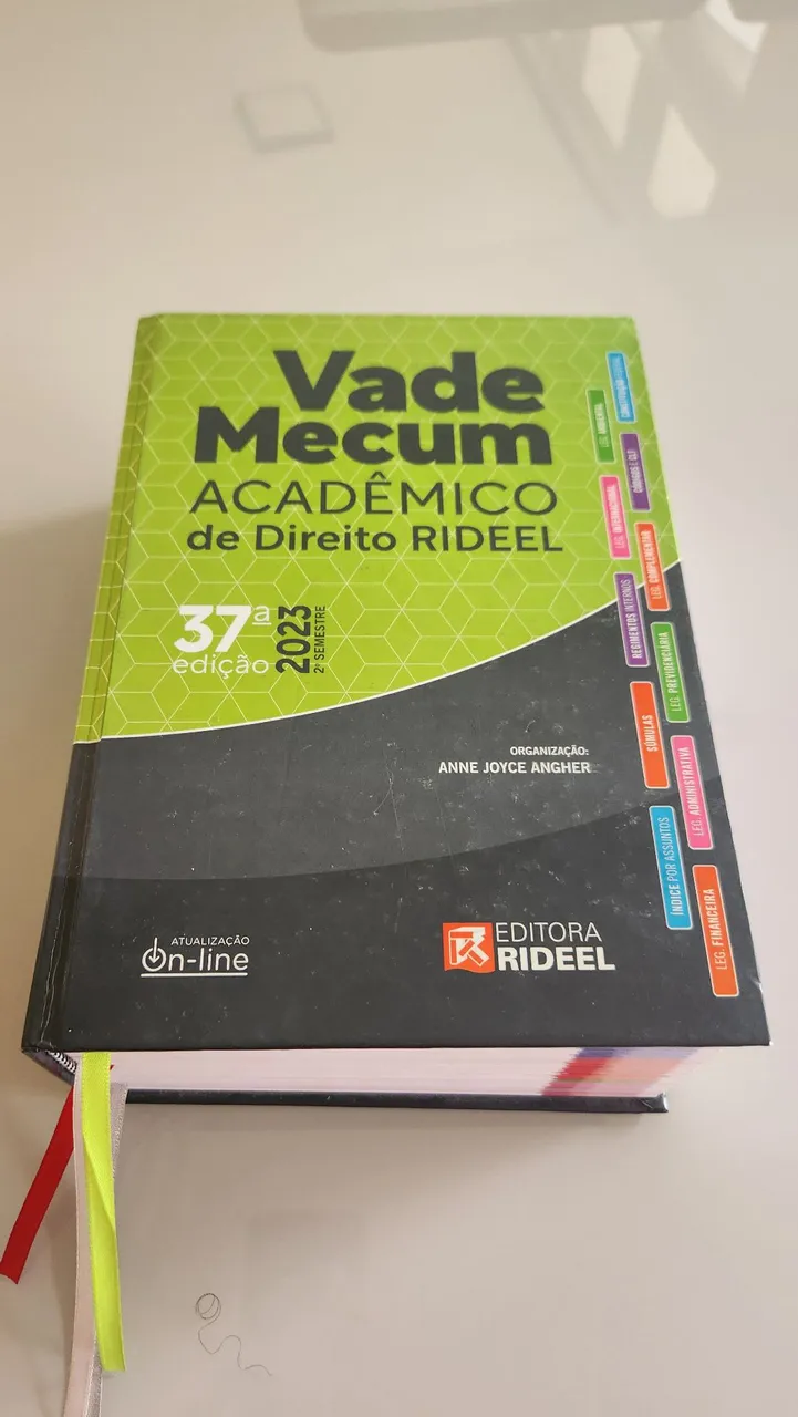 Vade Mecum Acadêmico de Direito Rideel - 37ª edição
