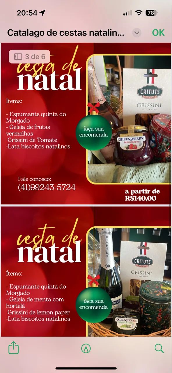 Cesta de Natal 