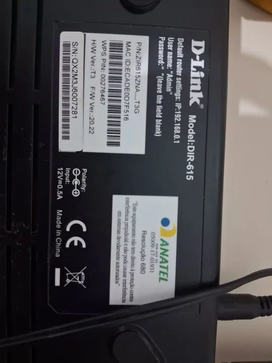 Roteador Wi-Fi D-Link N300MBPS DIR - Foto 4