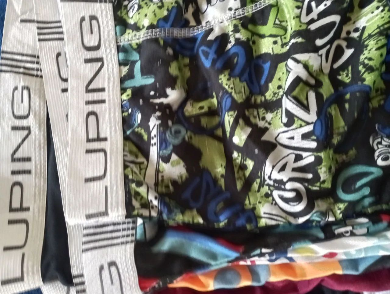 LGB BOXER TK初期 Cuecas Boxer Luping - 10 Peças - Diversas Cores - tamanho P