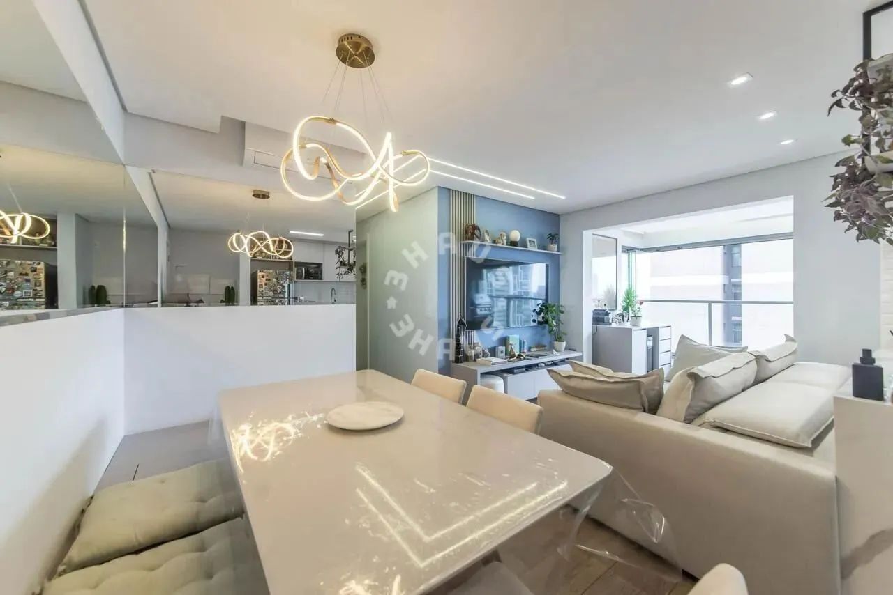 Apartamento mobiliado no Brooklin de 65m², 2 dormitórios (sendo 1 suíte), varanda gourmet. - Foto 5