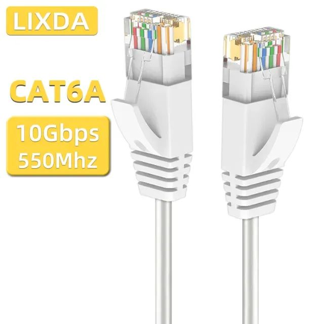 cabo de rede ethernet cat6 LIXDA  branco rj45 5 metros