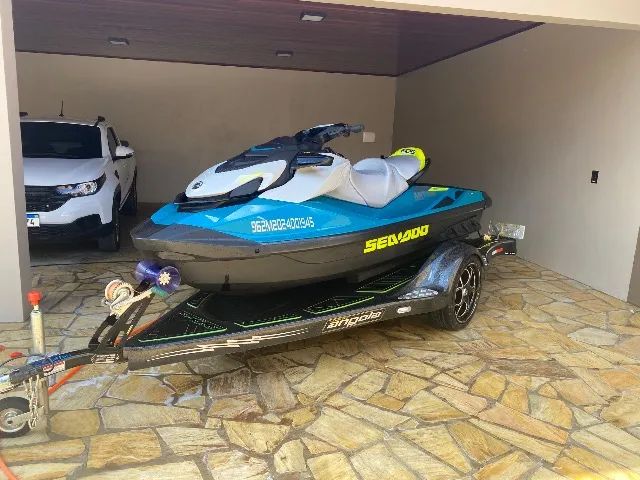 Jetski seadoo usado apenas 2x estado de zero com carreta Angola nova  - Foto 4