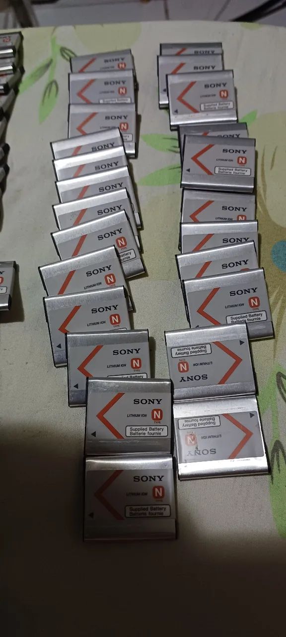 Bateria sony Li-ion  NP-BN 3.7v R$ 120,00  - Foto 3