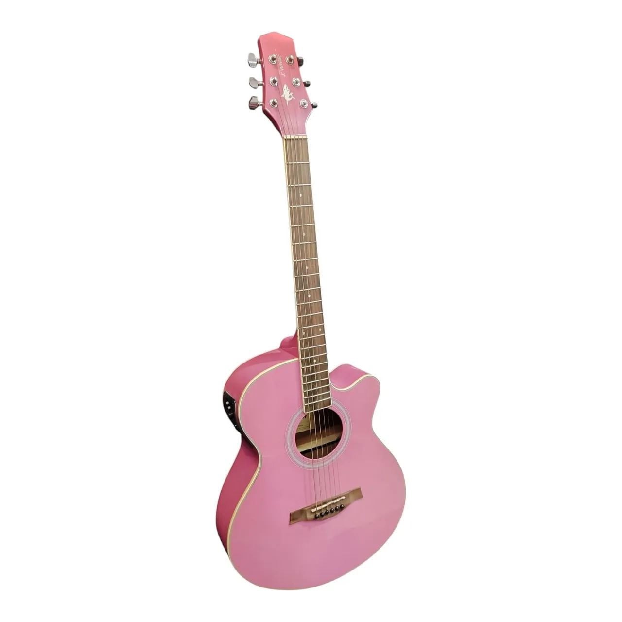 Violão J.White Rosa Cordas de aço 