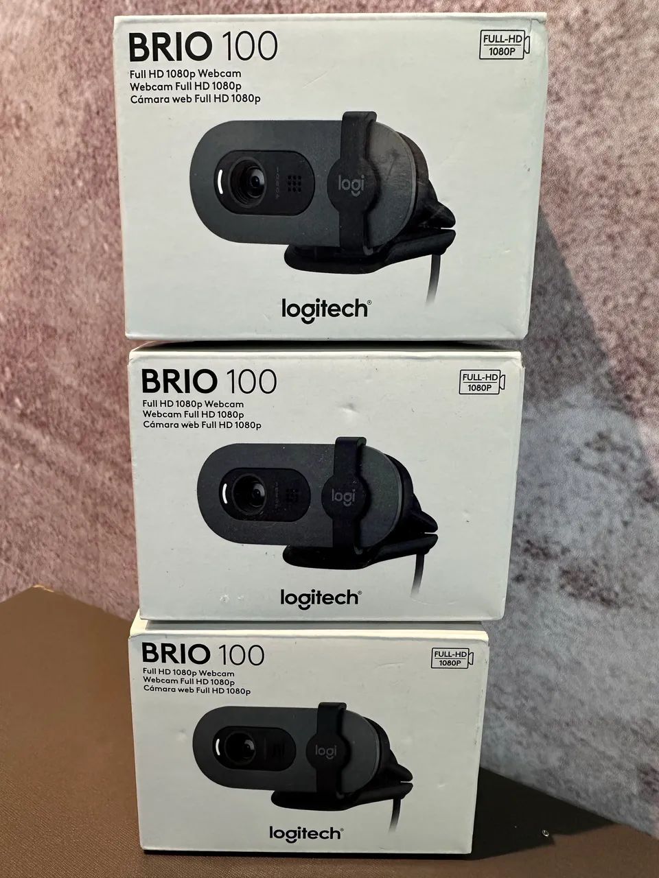 Webcam Full HD Logitech Brio 100 64302532078721121