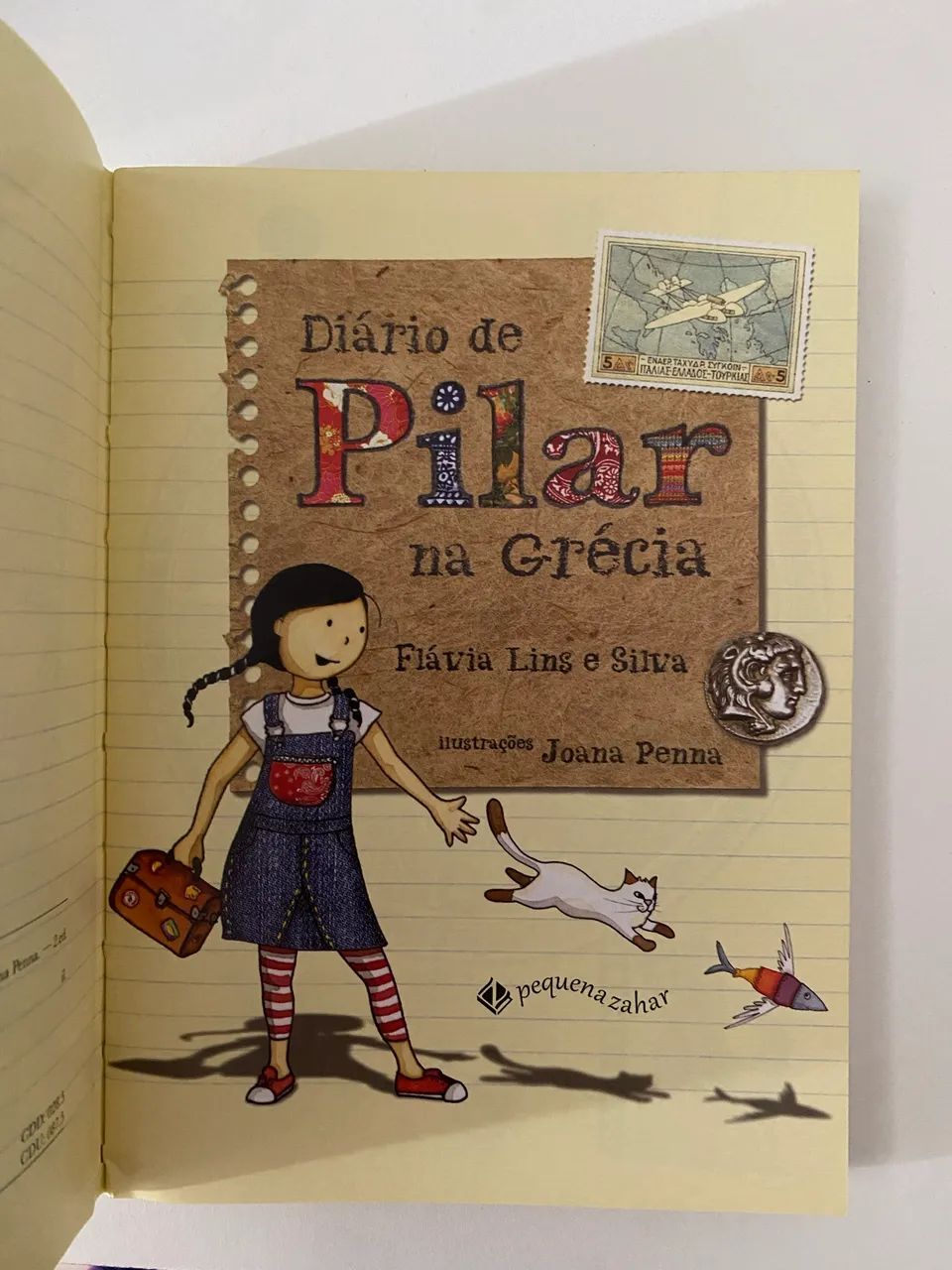 Livro infantil - Diário de Pilar na Grécia (Novo!) - Foto 3