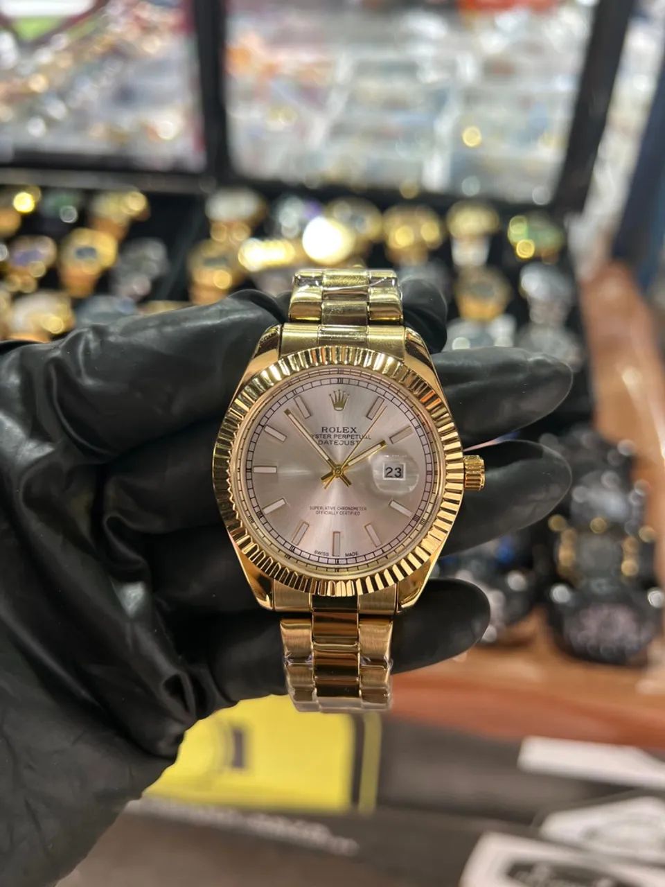 Rolex Datejust Azul - Elegância e Sofisticação - Foto 5