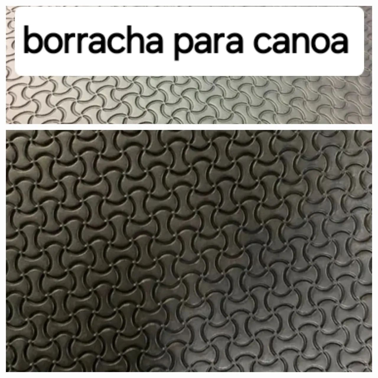 Borracha para Canoa - Antiderrapante e Resistente