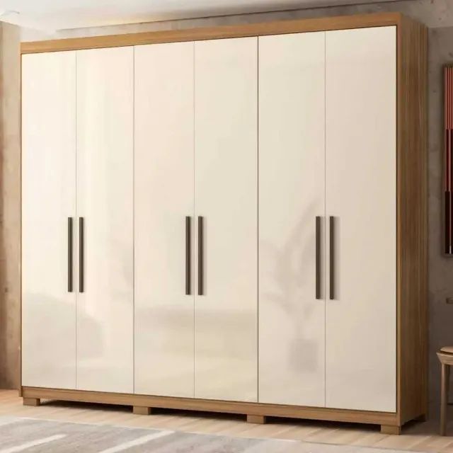 Guarda Roupa Casal 100% MDF 6 Portas e 4 Gavetas Direto da fabrica entregamos