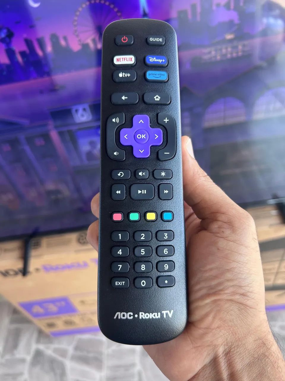 SMART TV 43 LED Full HD ROKU TV ( Nota e Garantia) - Foto 2