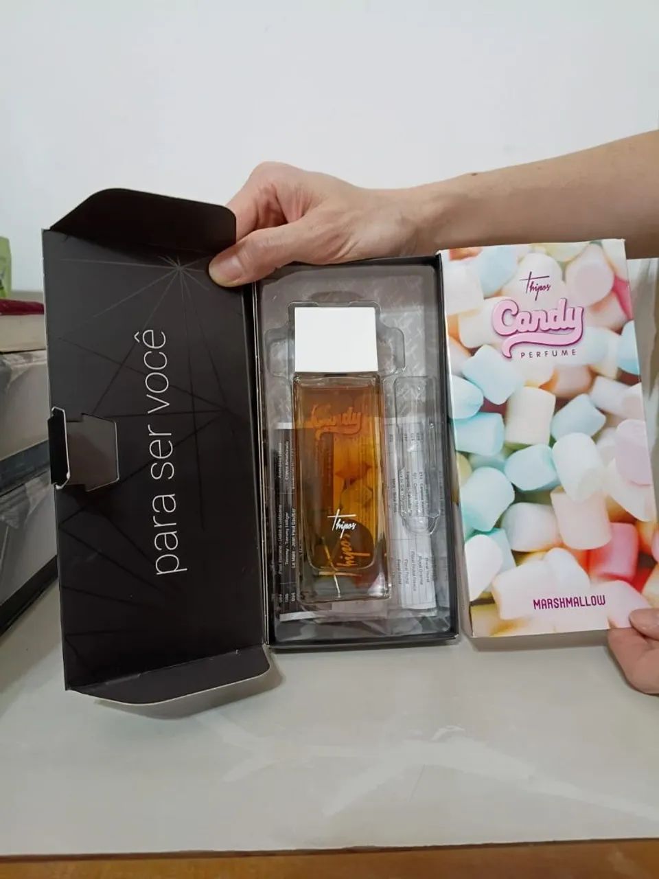 Perfume feminino Marshmallow - Thipos - 100 ml - Foto 3