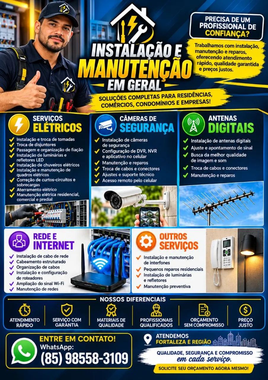 Instalação e manutenção elétrica