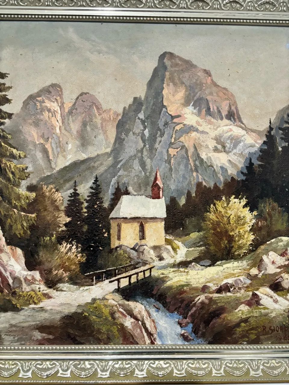 Quadro paisagem alpina  - Foto 2