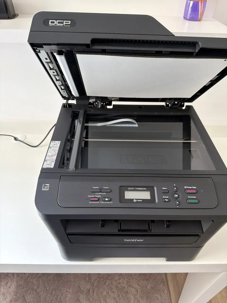 Impressora Bhother DCP 7065DN - Foto 3