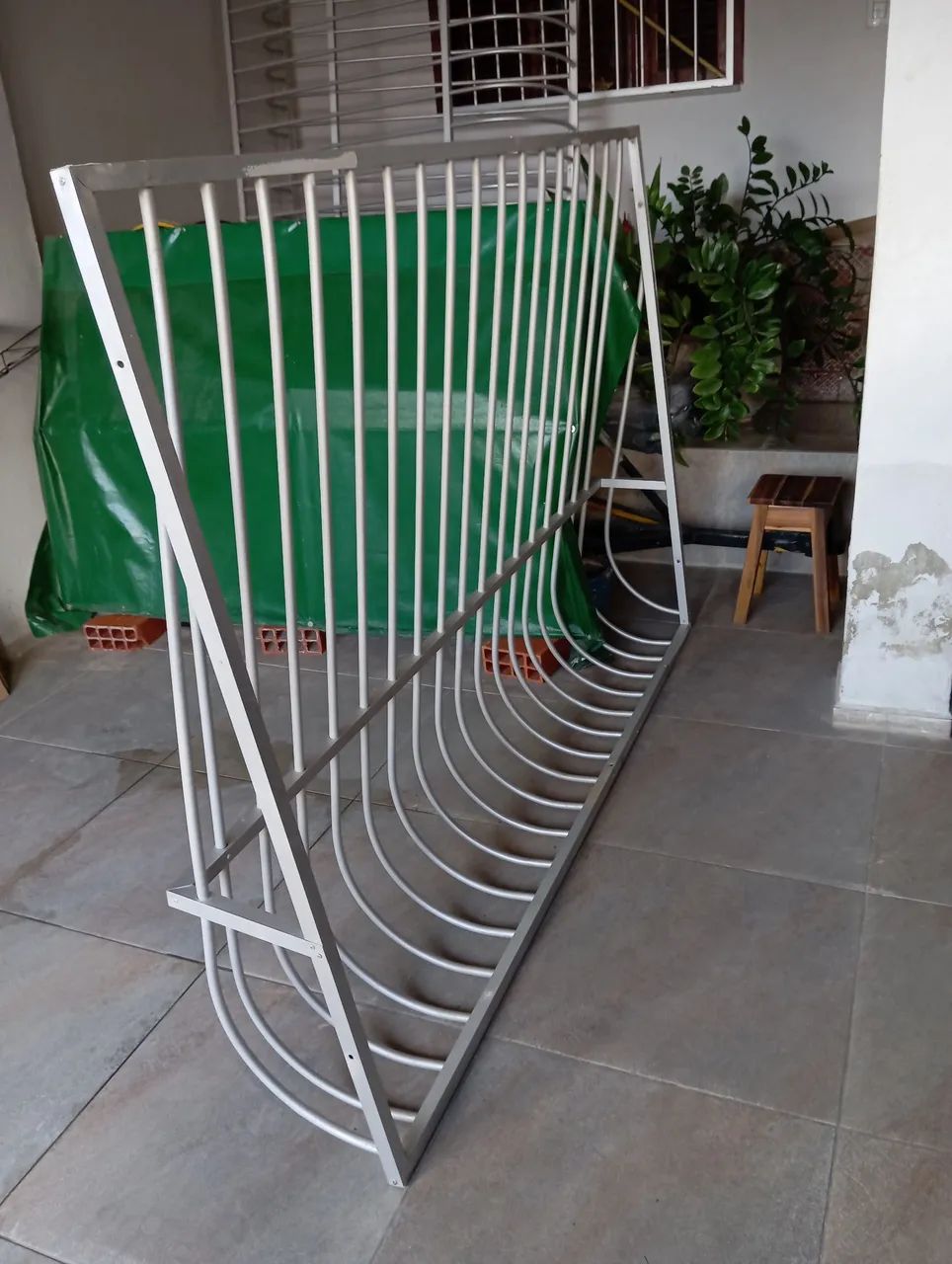 Grades de alumínio para janelas