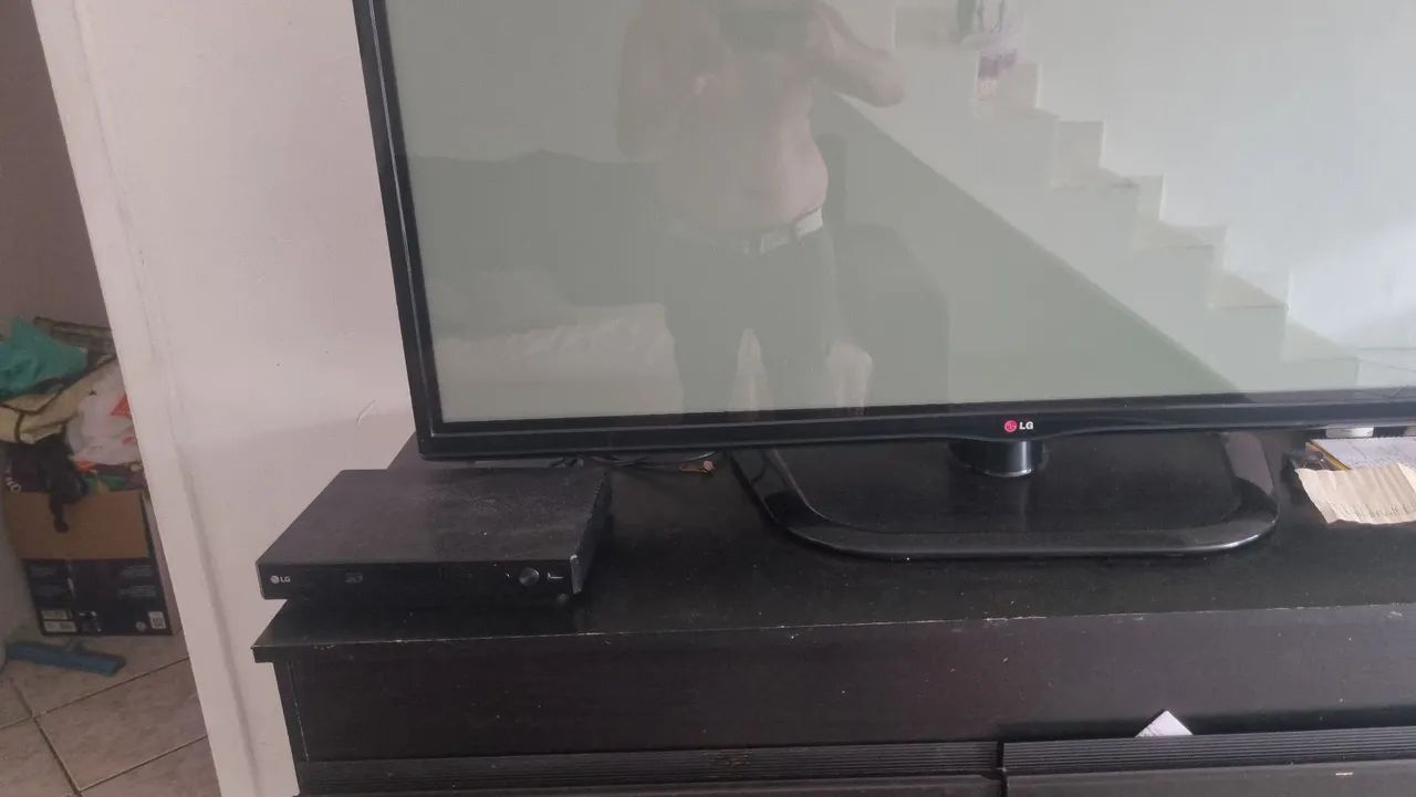 Televisão LG 50 polegadas e um Blu-Ray LG - Foto 3