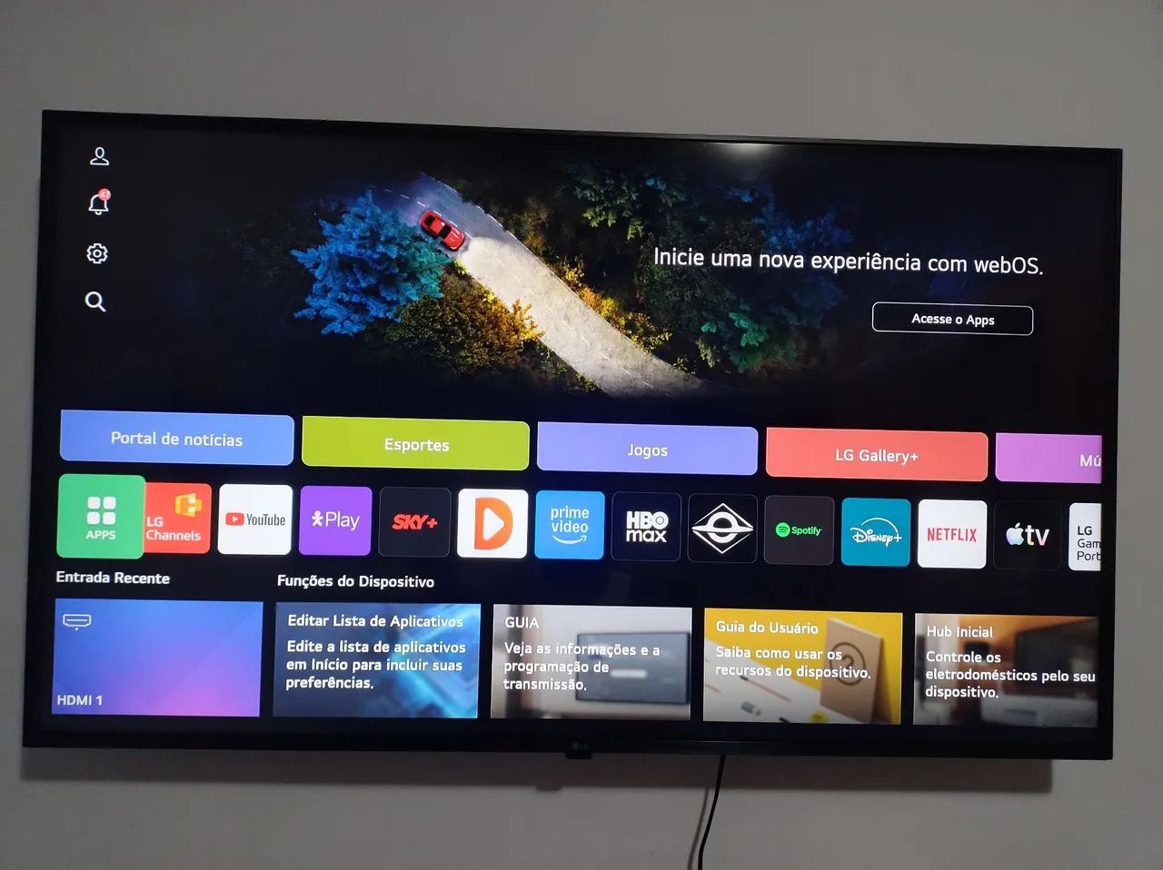 Smart tv 4k LG Uhd 43ut8000